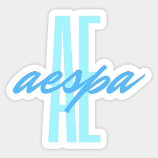 Aespa Name Sticker